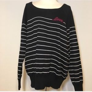 Torrid Striped Love Sweater